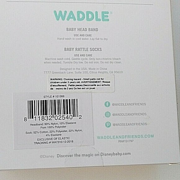 Disney Baby Headband 2 Pc Set - Picture 4 of 4